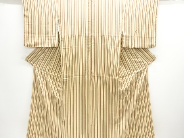 縞模様小紋着物